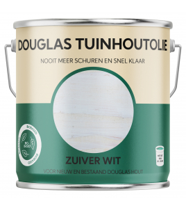 HERMADIX DOUGLAS TUINHOUTOLIE ZUIVER WIT - 2.5 LTR