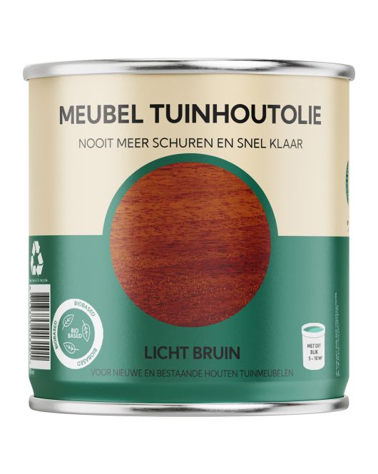 HERMADIX MEUBEL TUINHOUTOLIE LICHT BRUIN - 0.75 LTR HERMADIX MEUBEL TUINHOUTOLIE LICHT BRUIN - 0.75 LTR