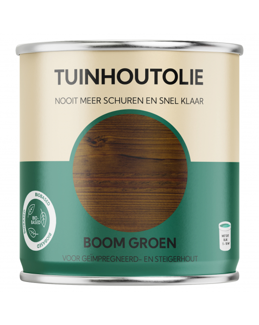 HERMADIX TUINHOUTOLIE BOOM GROEN - 2.5 LTR