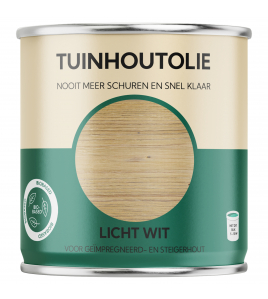 HERMADIX TUINHOUTOLIE LICHT WIT - 0.75 LTR