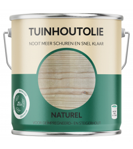 HERMADIX TUINHOUTOLIE NATUREL - 2.5 LTR