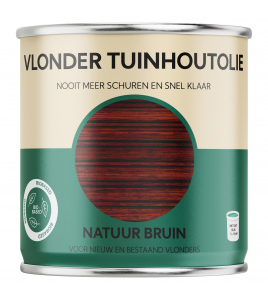 HERMADIX VLONDER TUINHOUTOLIE NATUUR BRUIN - 0.75 LTR