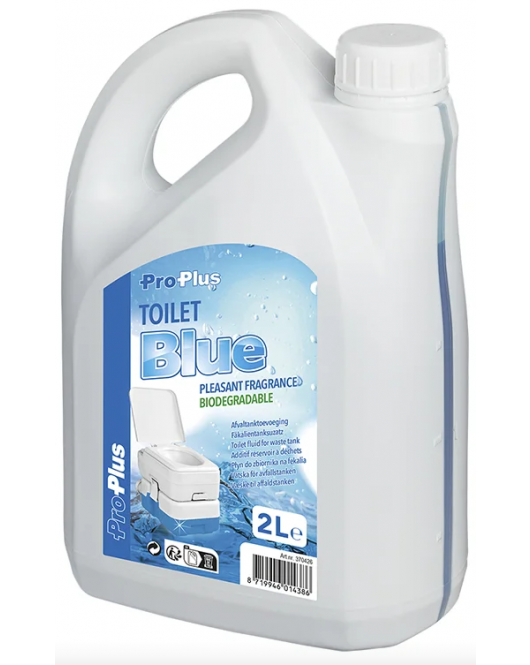 TOILETVLOEISTOF 2 LITER AFVALTANKTOEVOEGING BLAUW