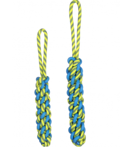 HS TOFLA TREKTOUW BLAUW/GEEL L 45X5X5CM