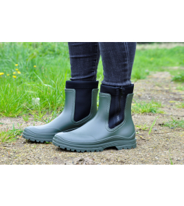 JILL DAMESLAARS PVC ZWART 