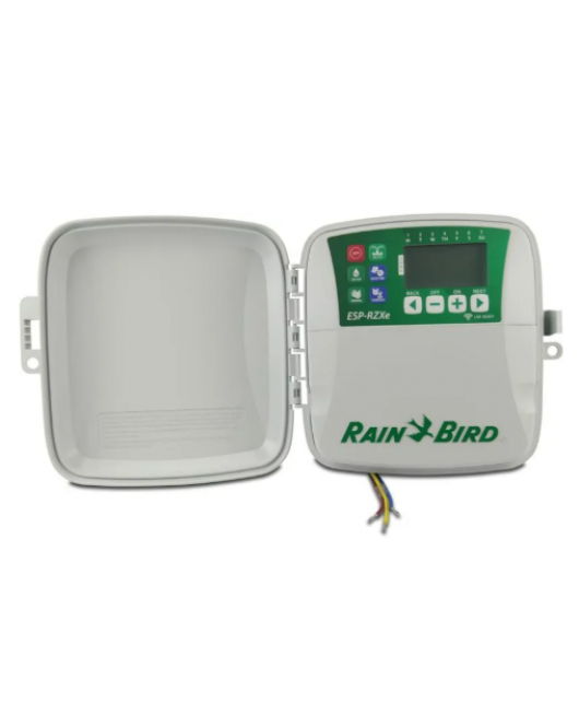 RAIN BIRD REGENAUTOMAAT 24VAC TYPE RZXE6 OUTDOOR 6 STATIONS