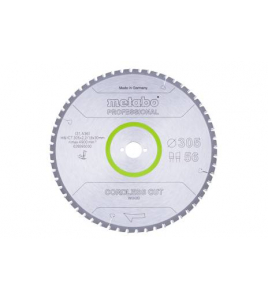 METABO CIRKELZAAGBLAD CORDLESSCUTPROF 305X30 56 WZ 5&deg;NEG