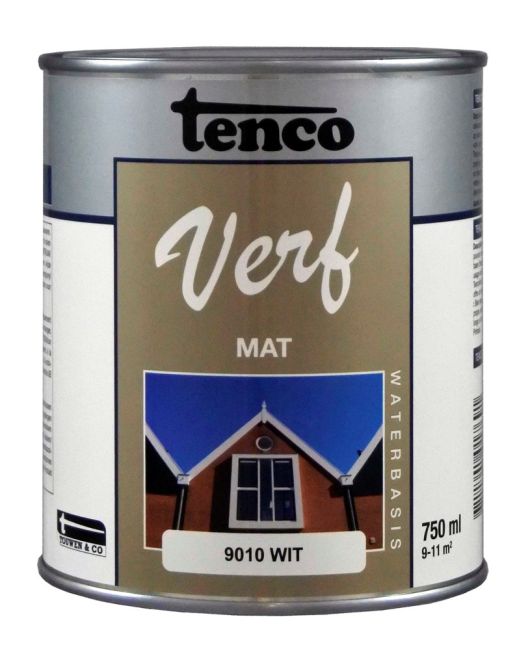 TENCOVERF WB WIT MAT 0,75L TENCOVERF WB WIT MAT 0,75L