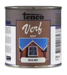 TENCOVERF WB WIT MAT 0,25L