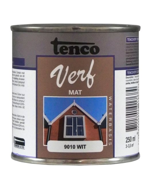 TENCOVERF WB WIT MAT 0,25L