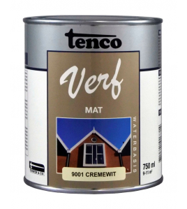 TENCOVERF WB CREMEWIT MAT 0,75L