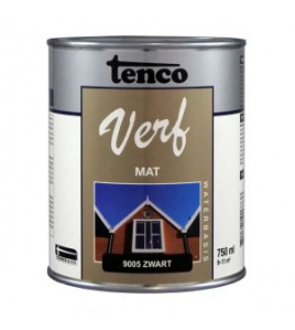 TENCOVERF WB ZWART MAT 0,75L