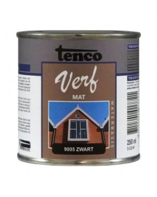 TENCOVERF WB ZWART MAT 0,25L