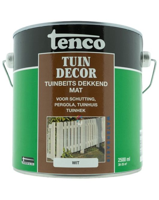 TENCO TUINDECOR WIT MAT 2,5L TENCO TUINDECOR WIT MAT 2,5L