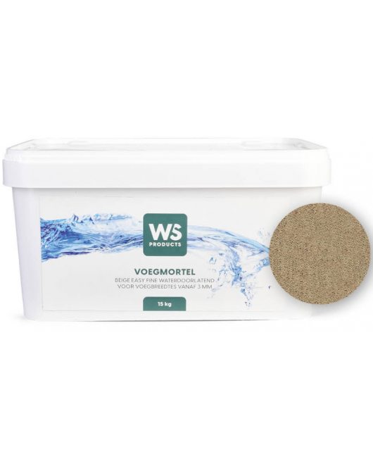 WS VOEGMORTEL EASY FINE SF BEIGE 15 KG