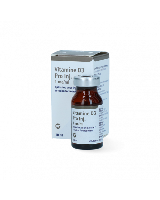 VITAMINE D3 1 ME/ML PRO.INJ. REG NL VRIJ 10 ML