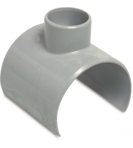 KLEMZADEL PVC-U 80/75 MM X 50 MM LIJMZADEL X LIJMMOF GRIJS KOMO KLEMZADEL PVC-U 80/75 MM X 50 MM LIJMZADEL X LIJMMOF GRIJS KOMO