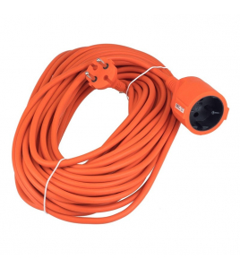 TUINVERLENGSNOER 2X1,5Q 20M ORANJE