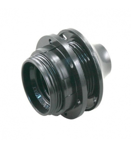 LAMPHOUDER E27 PAGODE 1 RING ZWART