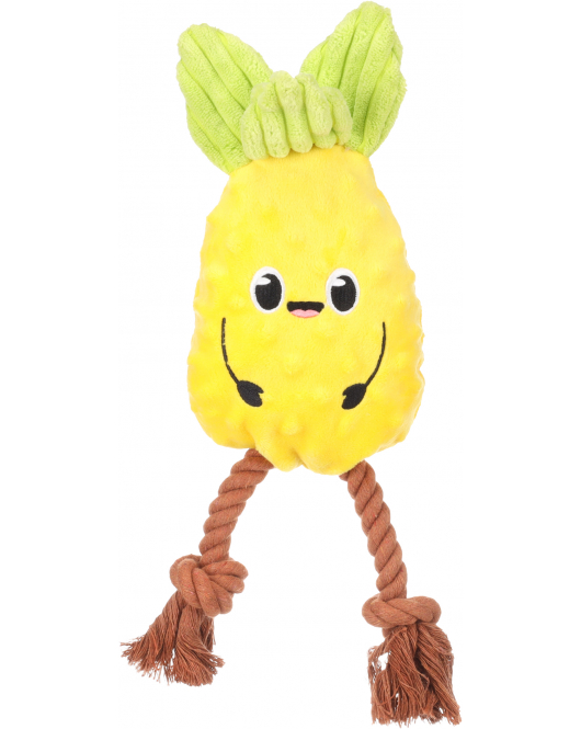 HS BUBTO ANANAS MET TOUW GEEL 12,5X7,5X33CM