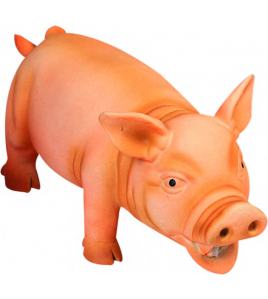 LATEX ZWIJN ORANJE 22CM