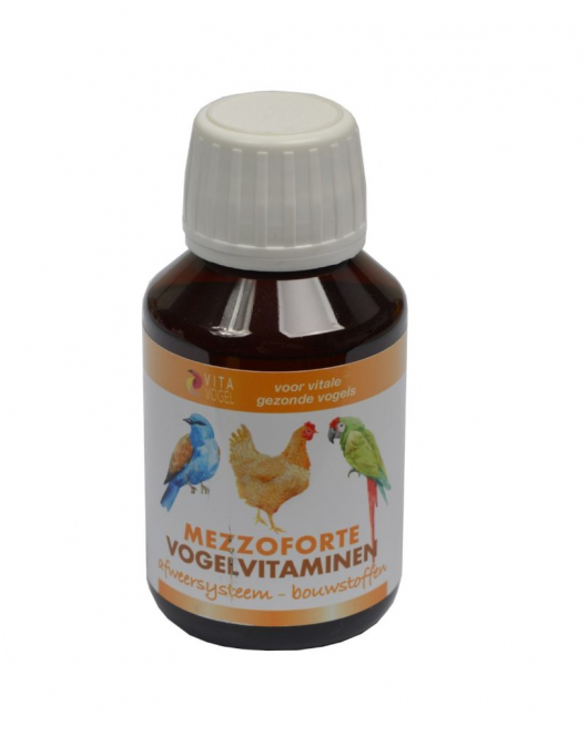 MEZZOFORTE VOGELVITAMINES 100 ML (=20 LITER) VITAVOGEL
