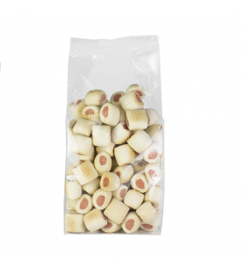 MERGPIJPJES ZALM 400 GR./ZAKJE