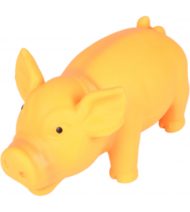 HS LATEX FIONA VARKEN ORANJE 16CM