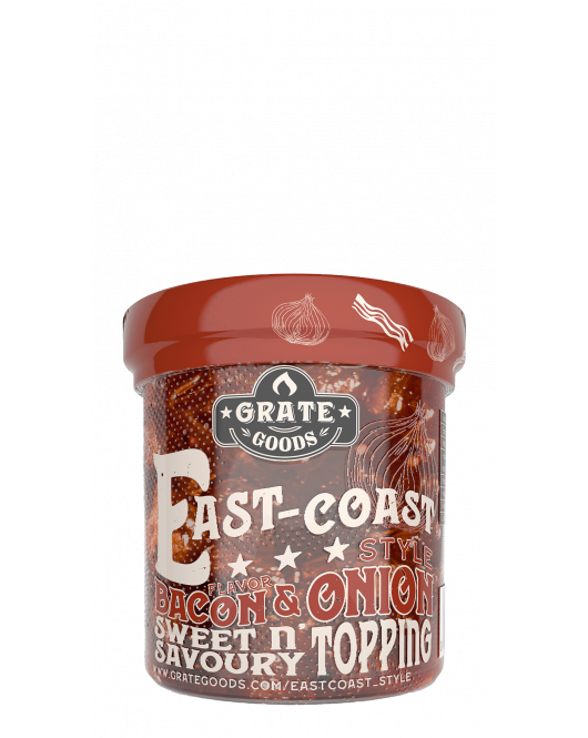 GRATE GOODS EAST-COAST BACON-ONION SAVOURY TOPPING - 120 ML