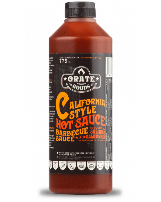 GRATE GOODS CALIFORNIA HOT SAUCE - 775 ML