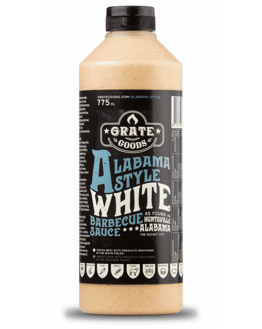 GRATE GOODS ALABAMA WHITE BARBECUE SAUCE - 775 ML