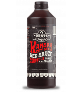 GRATE GOODS KANSAS CITY RED BARBECUE SAUCE - 775 ML
