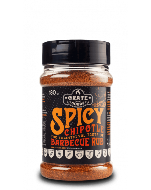 GRATE GOODS SPICY CHIPOTLE BBQ RUB - 180 GR