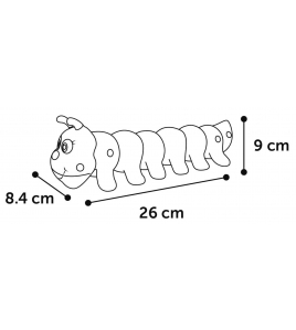 HS LATEX GWEN RUPS GROEN 26CM