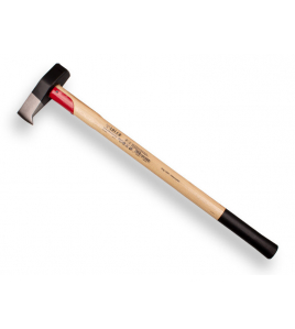 KLOOFBIJL ADLER, 3000 GRAM, MET HICKORY STEEL 90 CM. , STEELBESCHERMI