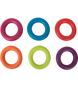 RUBBER RING 9CM ASS.