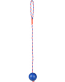 RUBBER BAL 6,3CM MET KOORD ASSORTIMENT