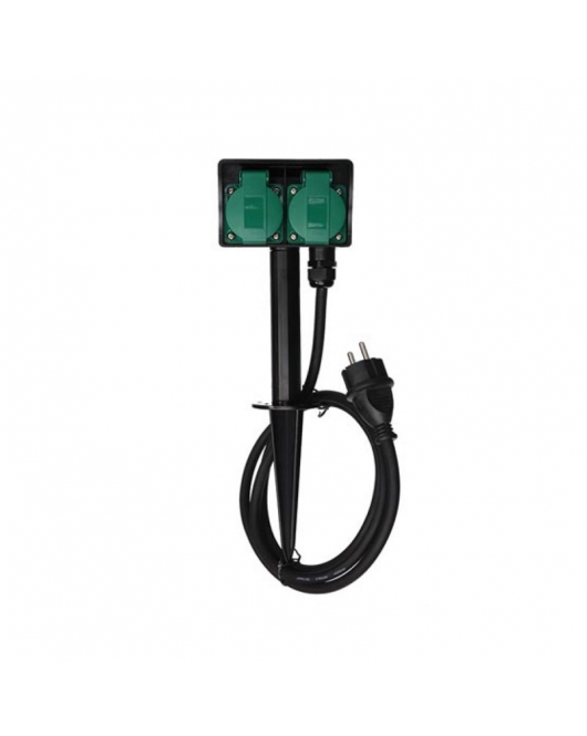 TUINSTOPCONTACT 2V SPIES 1,5M IP44