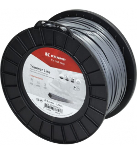 MAAIDRAAD &#216;3 MM 129 M VIERKANT TITANIUM POWER GRIJS KRAMP