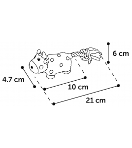 HS LATEX SJAN MULTI 21CM ASSORTIMENT