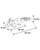 HS LATEX SJAN MULTI 21CM ASSORTIMENT