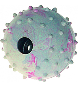 RUBBER BAL MET BEL 50MM