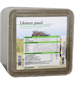 AGRIVET LIKSTEEN PAARD 10KG