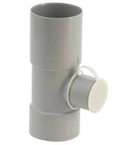 REGENTON VUL-AUTOMAAT PVC-U 80 MM LIJMMOF GRIJS TYPE MET BLADVANGER EN REGENTON VUL-AUTOMAAT PVC-U 80 MM LIJMMOF GRIJS TYPE MET BLADVANGER EN