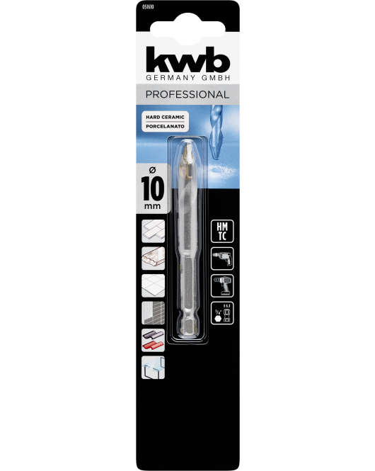 HARD KERAMIEK BOOR 10 MM
