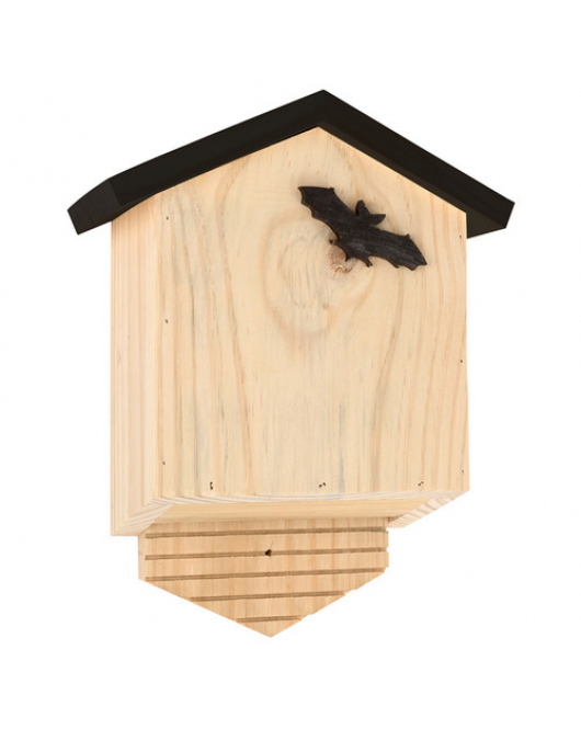 WILDBIRD VLEERMUIZENKAST ARUNDEL BLANK ZWART