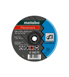 METABO AFBRAAMS. 125X6,0 STAAL