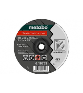 METABO AFBRAAMSCHIJF 125X6,0 ALUM.