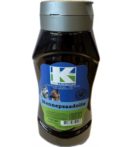 HENNEPZAADOLIE 500 ML (KNIJPFLES)