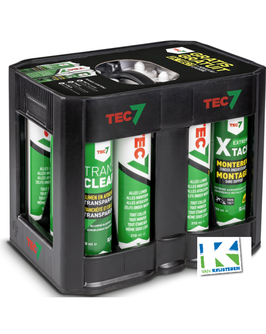 TEC7 KRATJE GEVULD (POLYMEER)